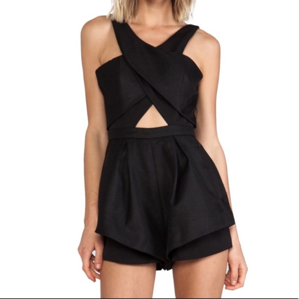 Finders Keepers Black Romper